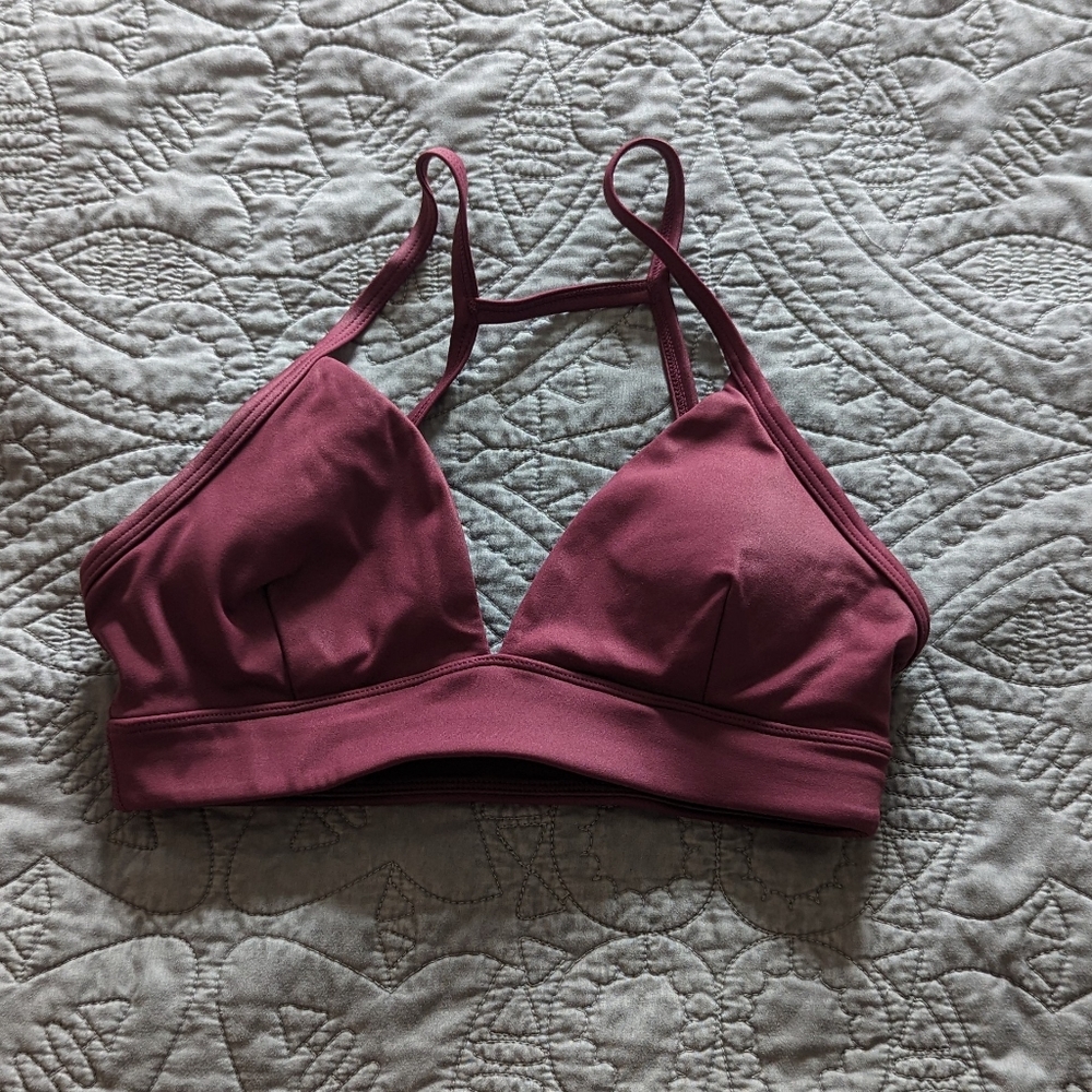 NWOT Tavi Noir Studio Bra Garnet Pearl Size S